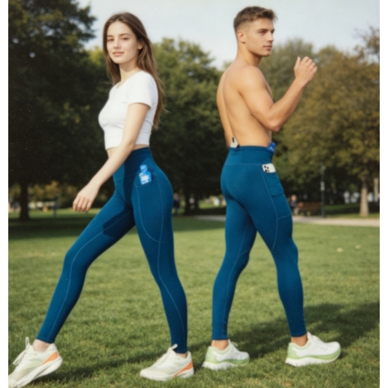Yoga Fitness For Men - Pantalones de Yoga Unisex de Compresión,