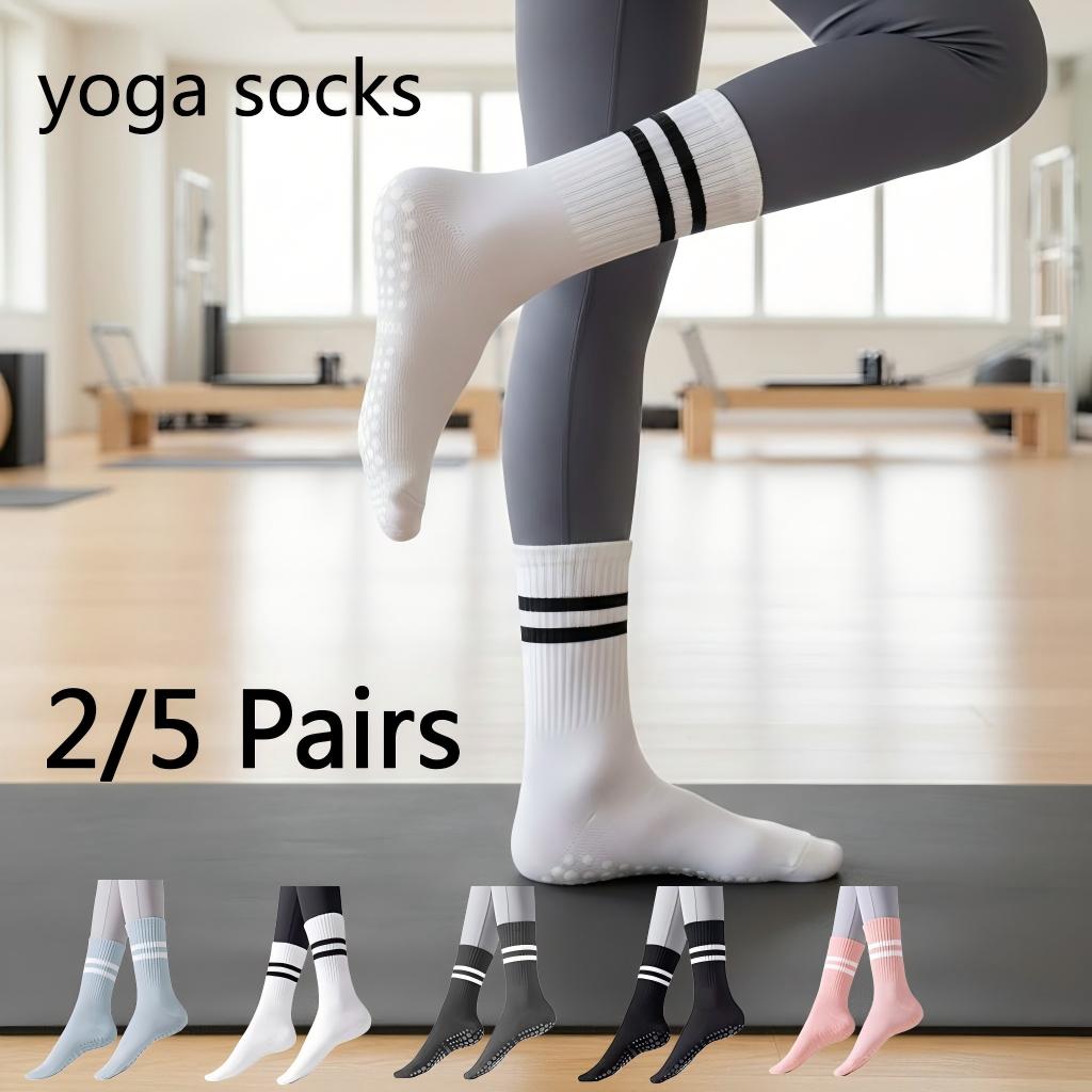 Yoga Fitness Gym - Calcetines de yoga antideslizantes para mujer,