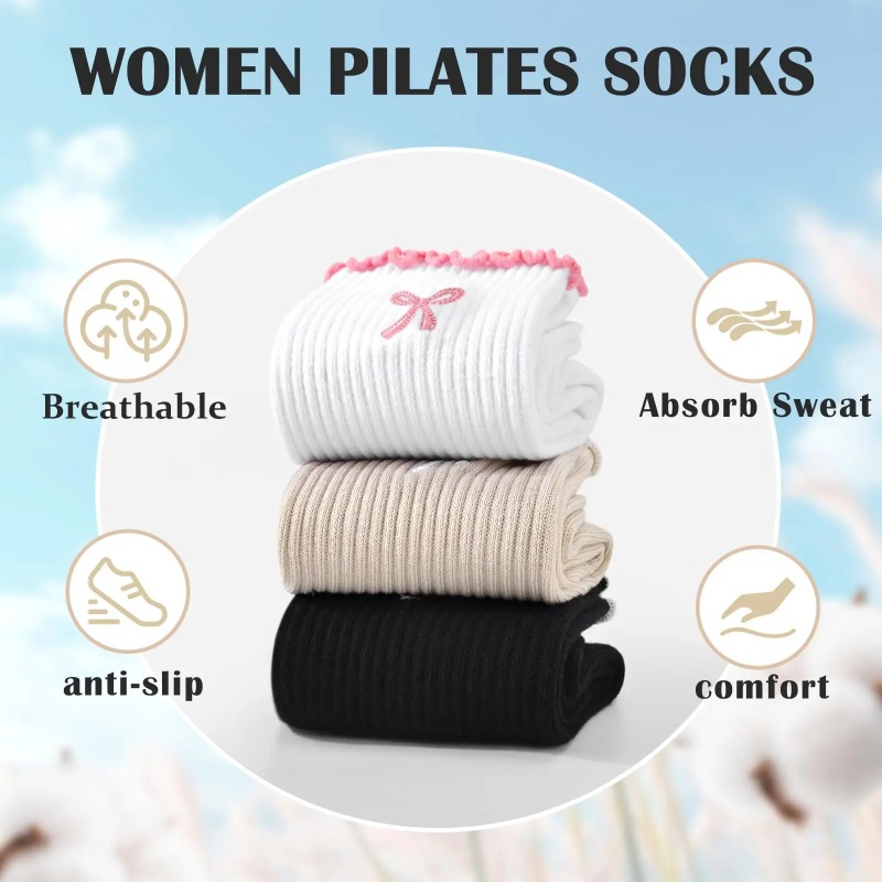 Yoga & Fitness Classes By Niharika Zirakpur Reviews - Calcetines Profesionales de Yoga, con Correa