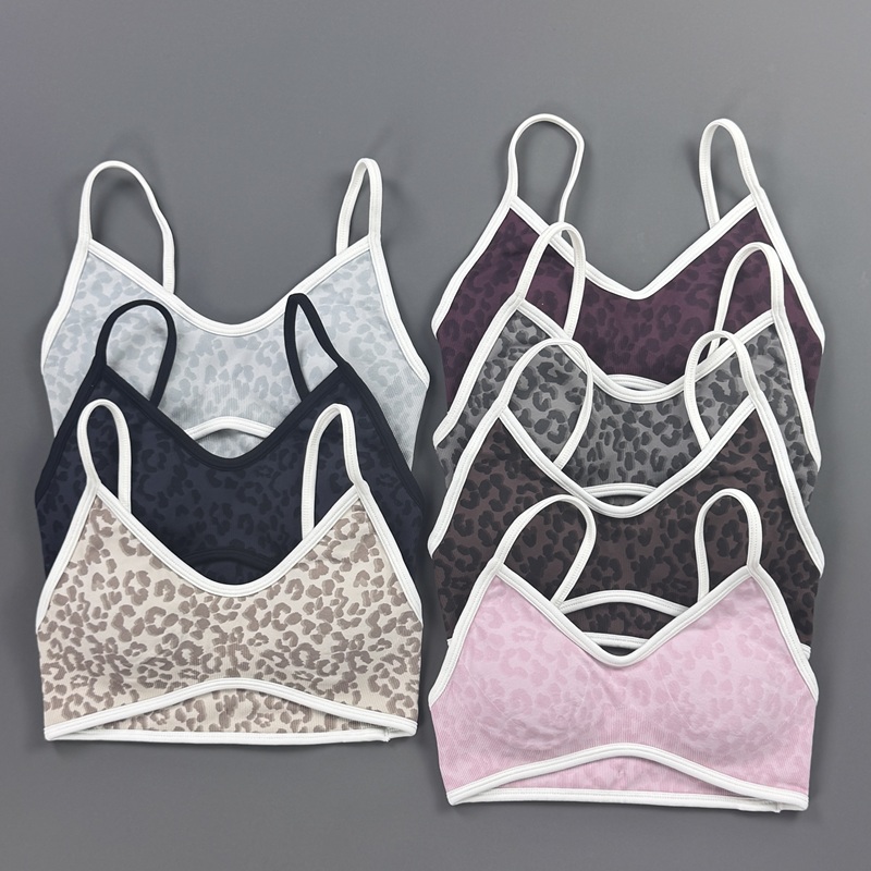Yoga Fitness Stretching Strap - Sujetador Deportivo para Mujer, Estampado de