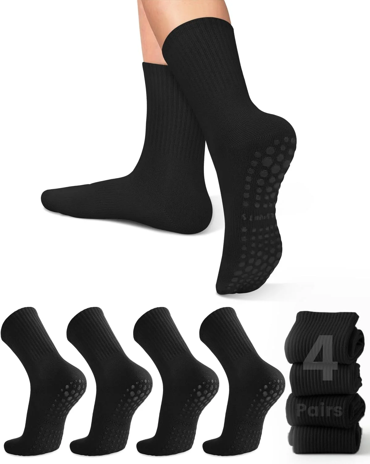 Yoga & Fitness Classes By Niharika Zirakpur Reviews - 4 pares de calcetines de yoga