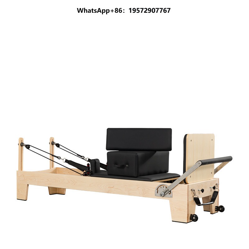 Yoga Fitness Pilates Reformer - Cama de Pilates de Madera de
