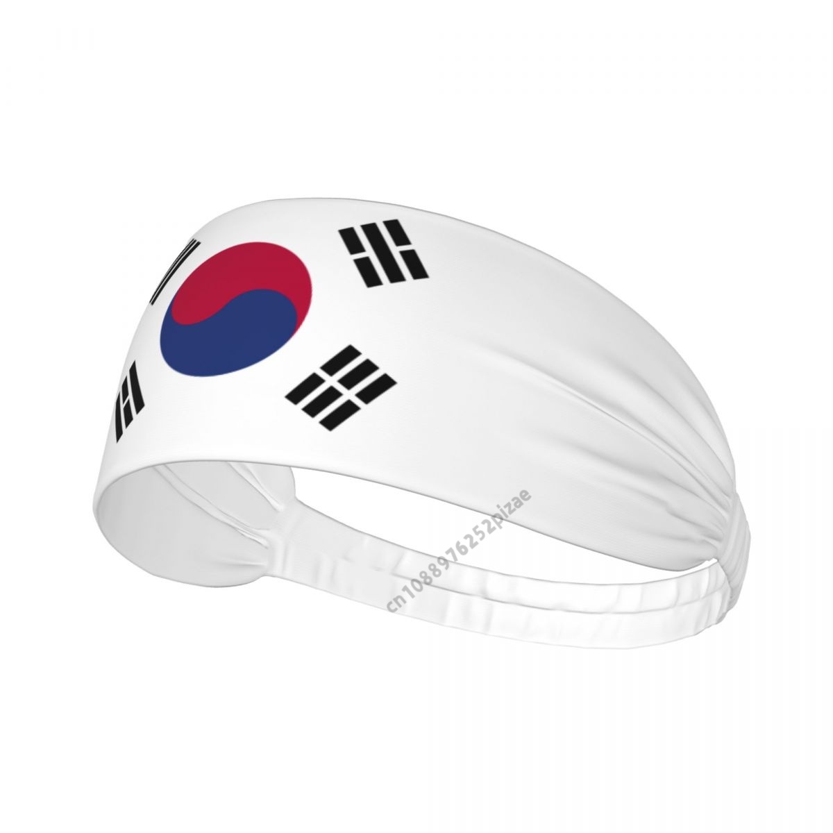 Yoga Fitness Stretching Strap - Bandas elásticas anchas con bandera de