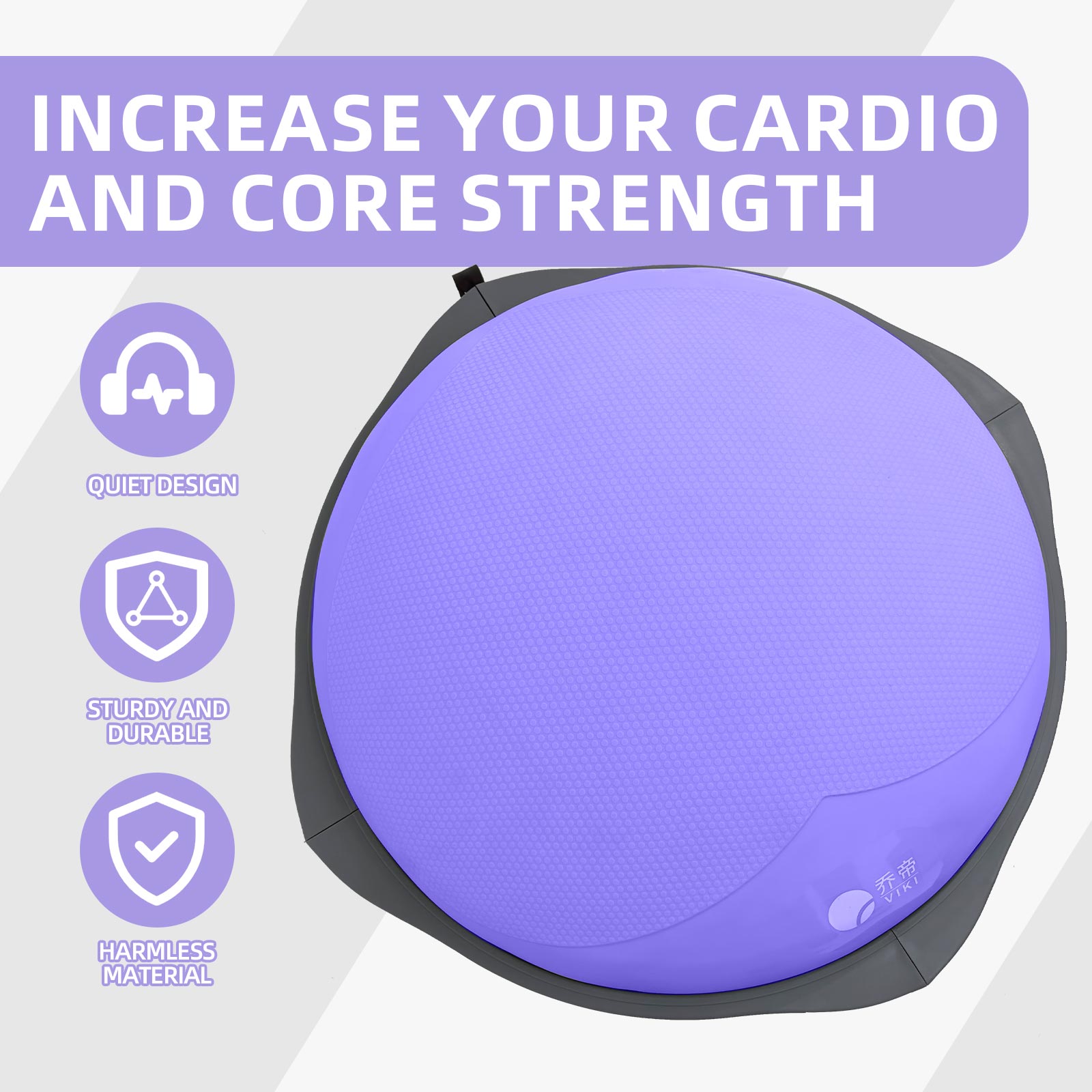 Pelota de equilibrio Bosu de 7 - Yoga Fitness Gym reseña y precio