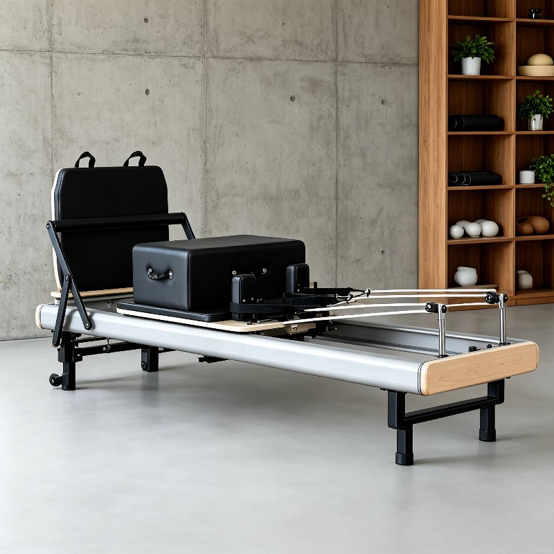 Cama de Pilates de Aluminio de - Yoga Fitness Pilates Reformer reseña y precio
