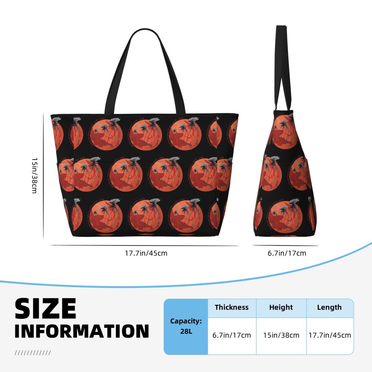 Bolso de playa con diseño de l - Yoga Fitness Drawing reseña y precio