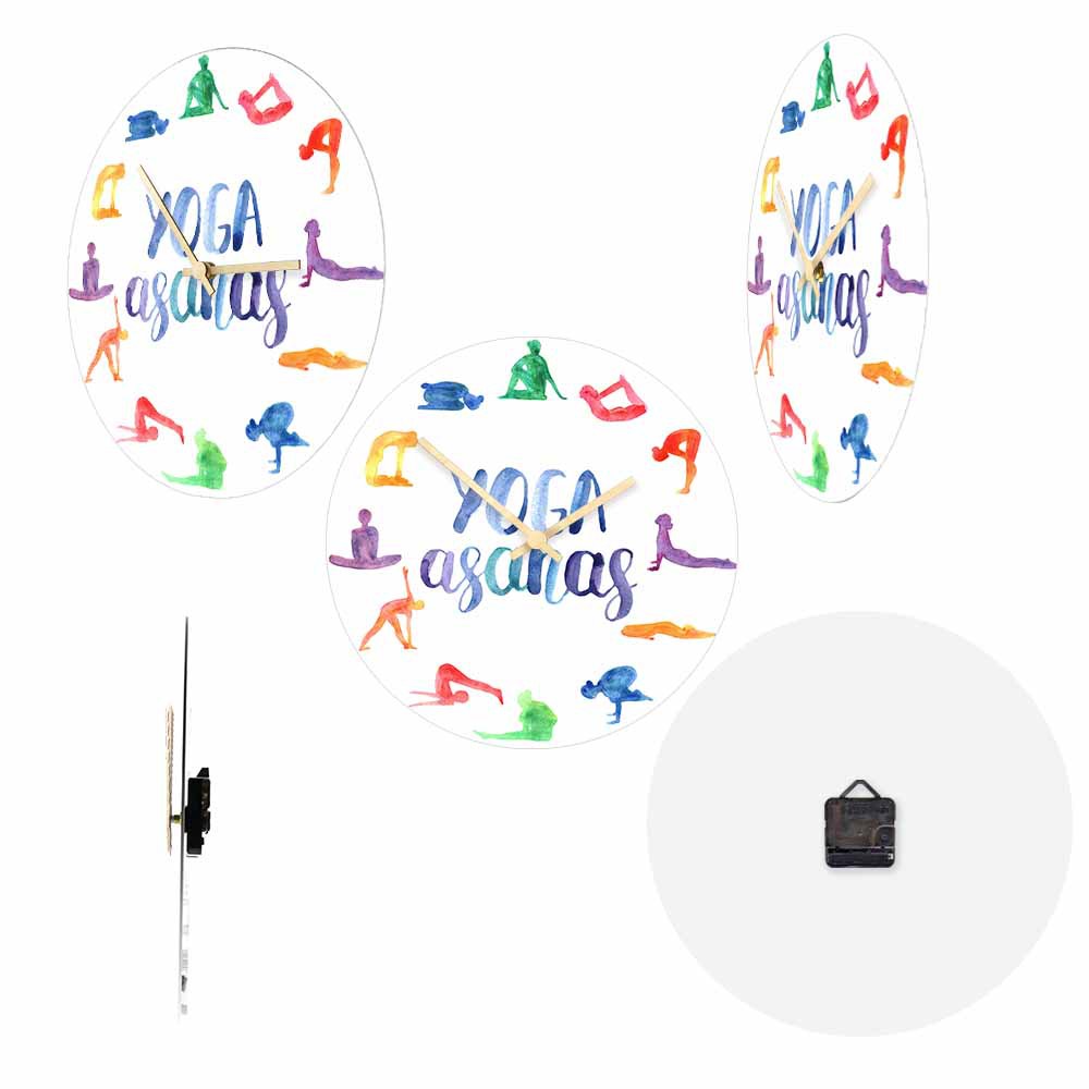 Reloj de Pared de Yoga con Dis - Yoga Fitness Gifts reseña y precio