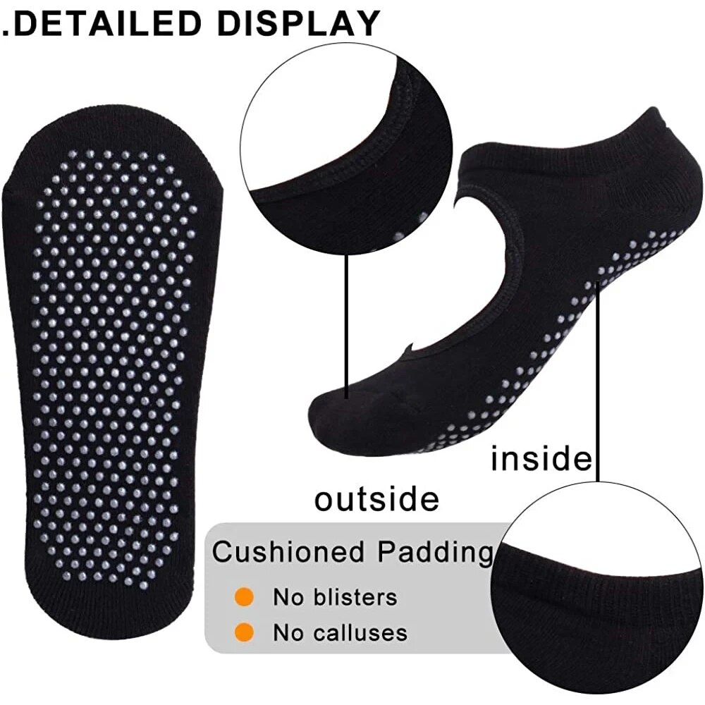 Calcetines de Yoga de alta cal - Yoga Fitness Gym reseña y precio