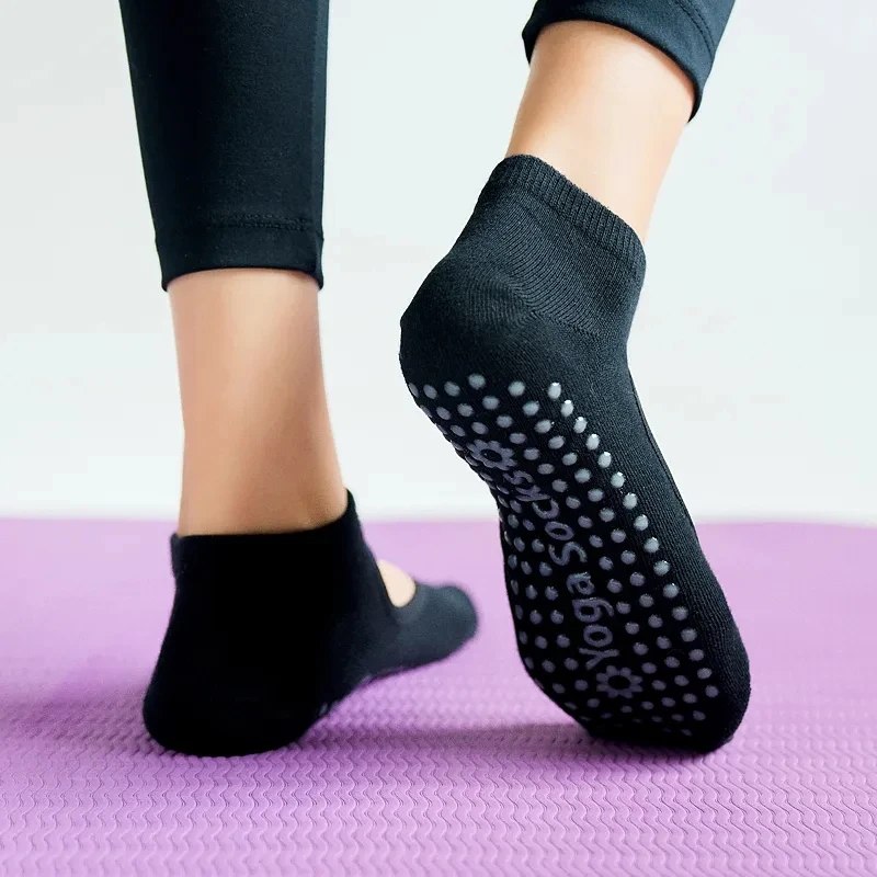 Calcetines de Yoga de alta cal - Yoga Fitness Gym reseña y precio