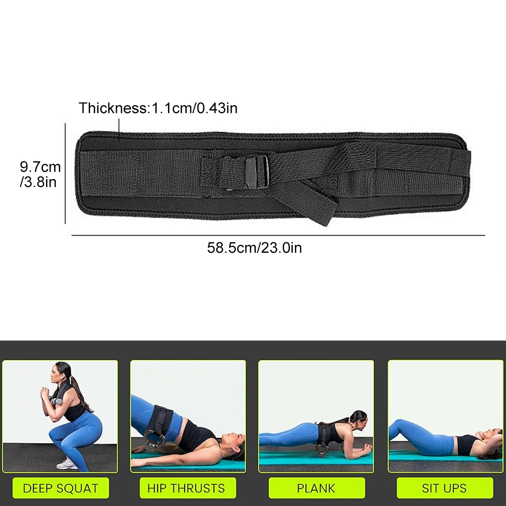 Cinturón de empuje de cadera p - Hip Thrust Pad reseña y precio