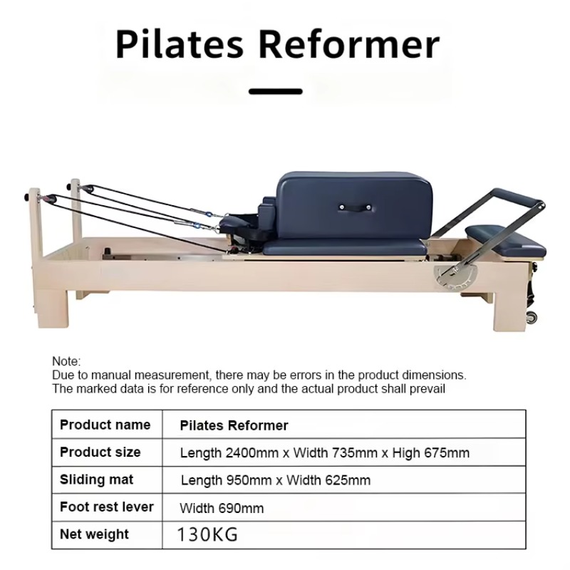 Máquina de Pilates Reformer pa - Yoga Fitness Pilates Reformer reseña y precio