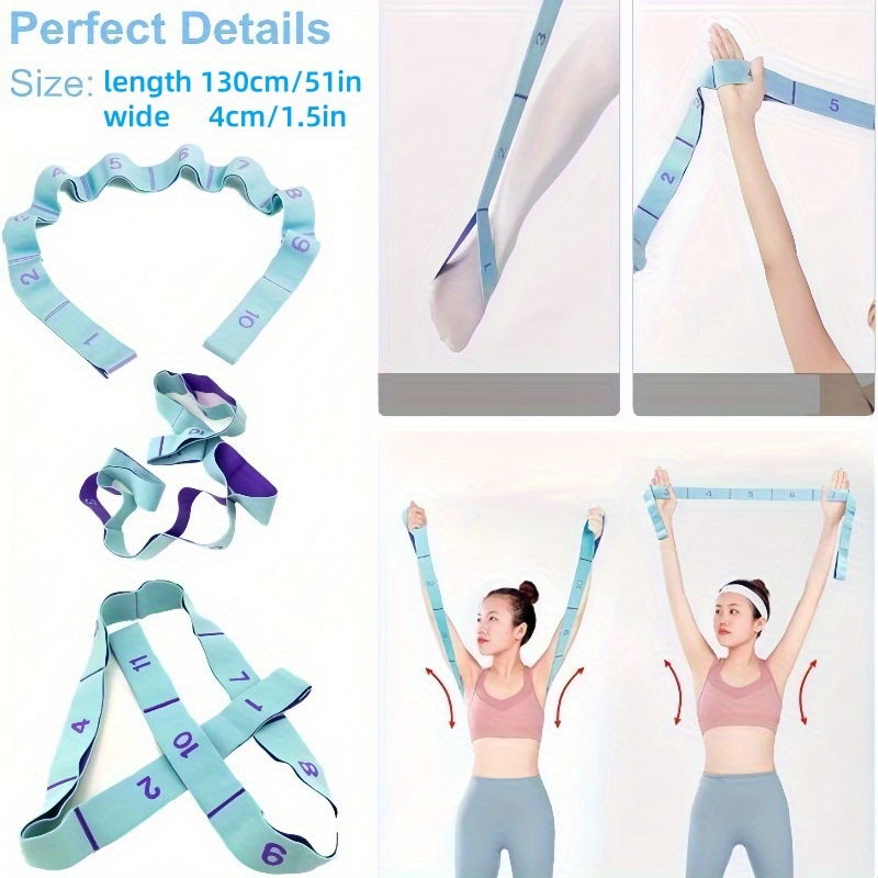 Correa elástica Digital para Y - Yoga Fitness Stretching Strap reseña y precio