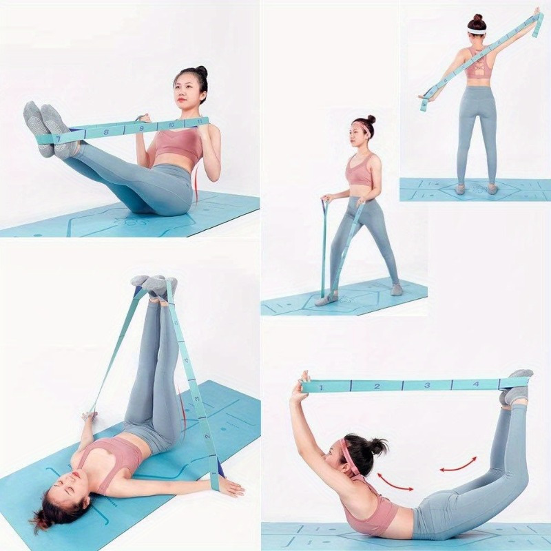 Correa elástica Digital para Y - Yoga Fitness Stretching Strap reseña y precio