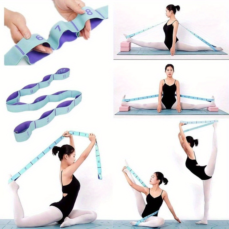 Correa elástica Digital para Y - Yoga Fitness Stretching Strap reseña y precio