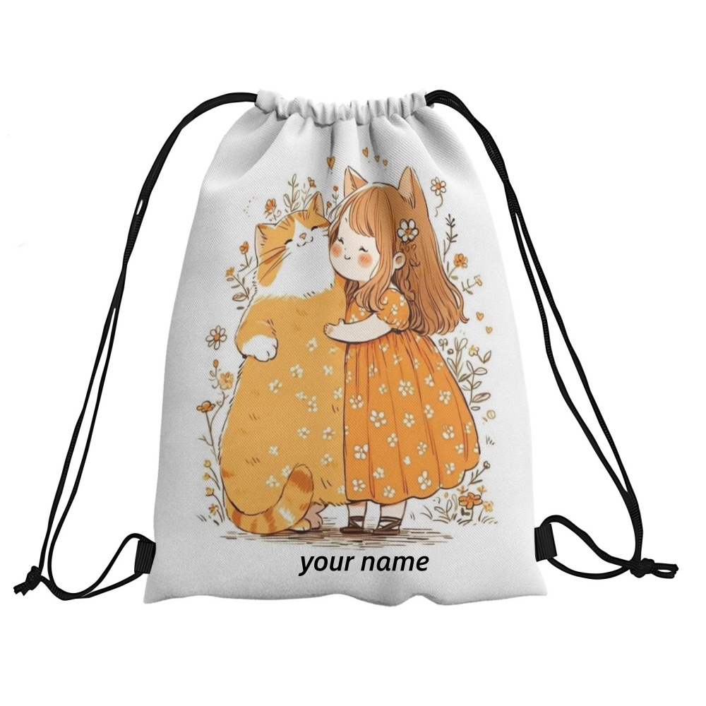Mochila con Cordón y Estampado - Yoga Fitness Gifts reseña y precio