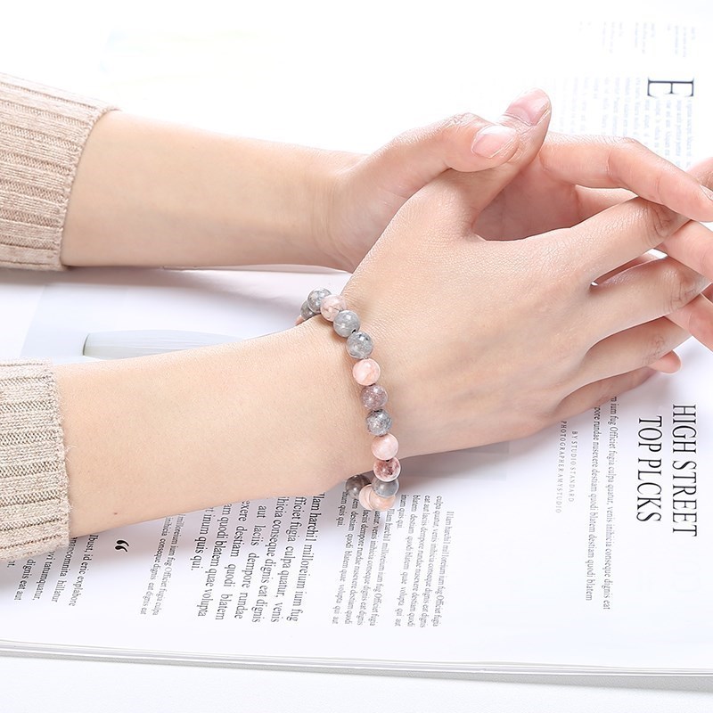 JD-pulsera de cuentas de piedr - Yoga Fitness Gifts reseña y precio
