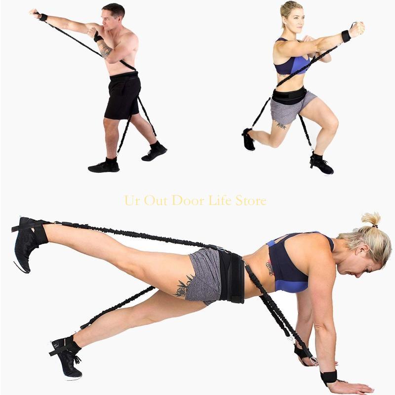 Juego bandas resistencia larga - Yoga Fitness Video reseña y precio