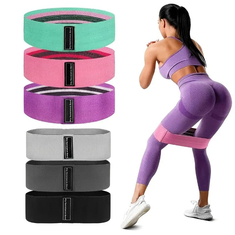 3 Bandas Elásticas de Tela par - Yoga Fitness Stretching Strap reseña y precio