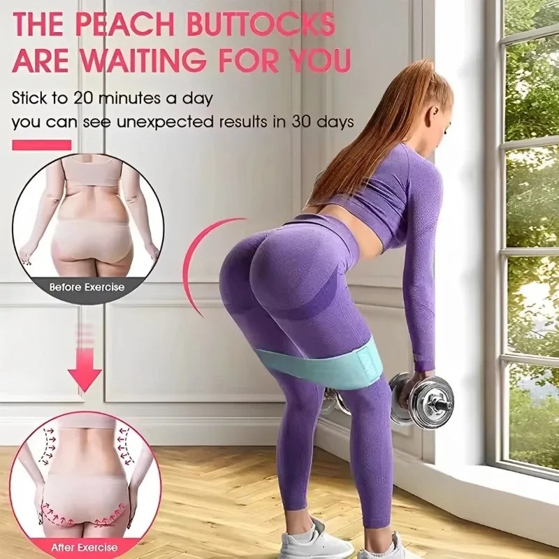 3 Bandas Elásticas de Tela par - Yoga Fitness Stretching Strap reseña y precio