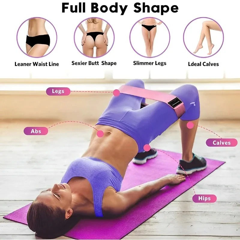 3 Bandas Elásticas de Tela par - Yoga Fitness Stretching Strap reseña y precio