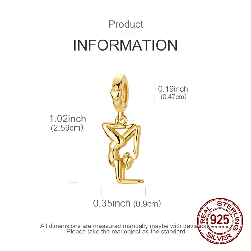 Abalorio Colgante de Plata de  - Yoga Fitness Gifts reseña y precio
