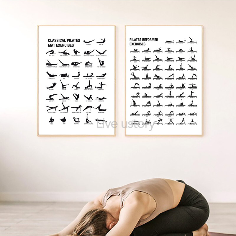 Póster de Lona sin Marco para  - Yoga Fitness Gym reseña y precio