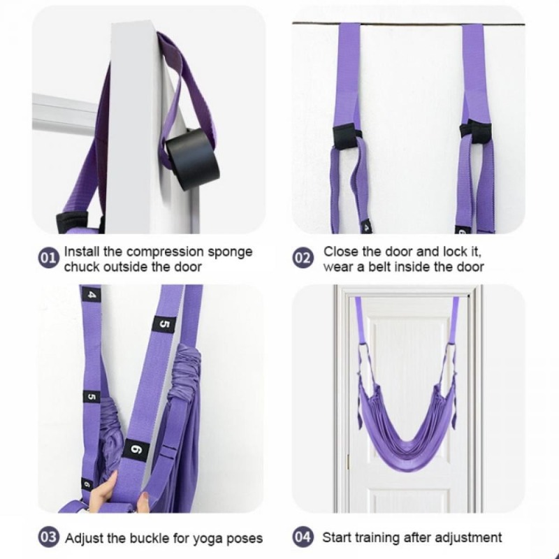 Hamaca Ajustable para Yoga Aér - Yoga Fitness Stretching Strap reseña y precio