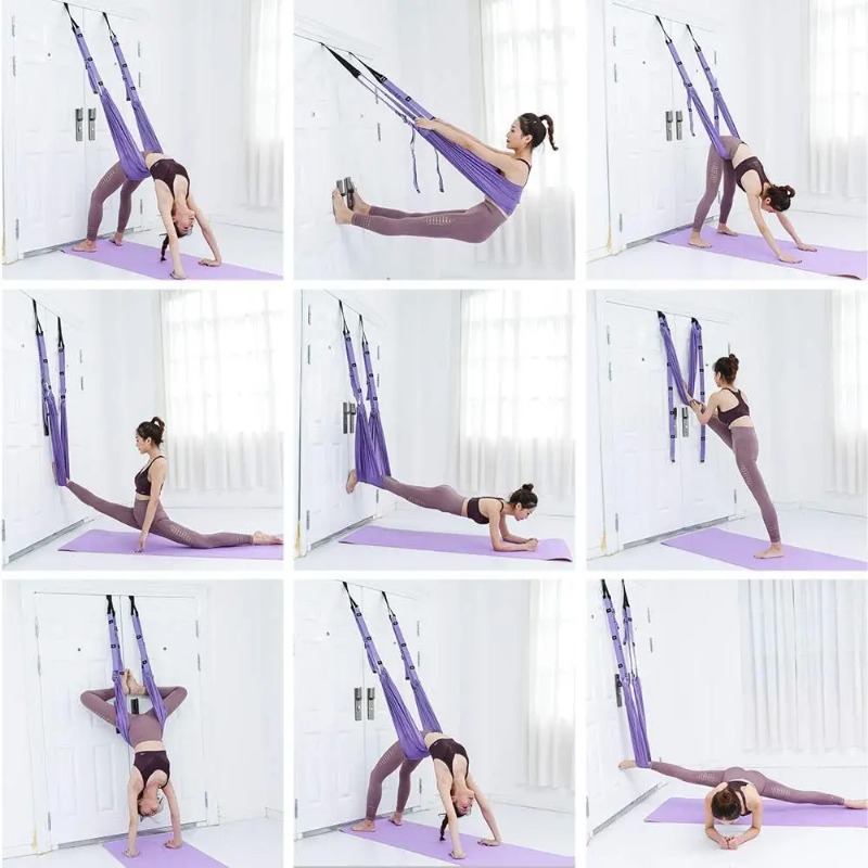 Hamaca Ajustable para Yoga Aér - Yoga Fitness Stretching Strap reseña y precio