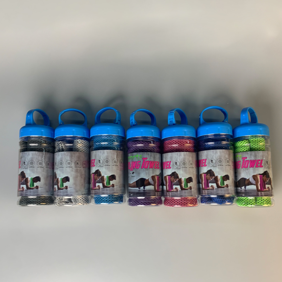 Toalla Refrigerante con Botell - Yoga Fitness Gym reseña y precio