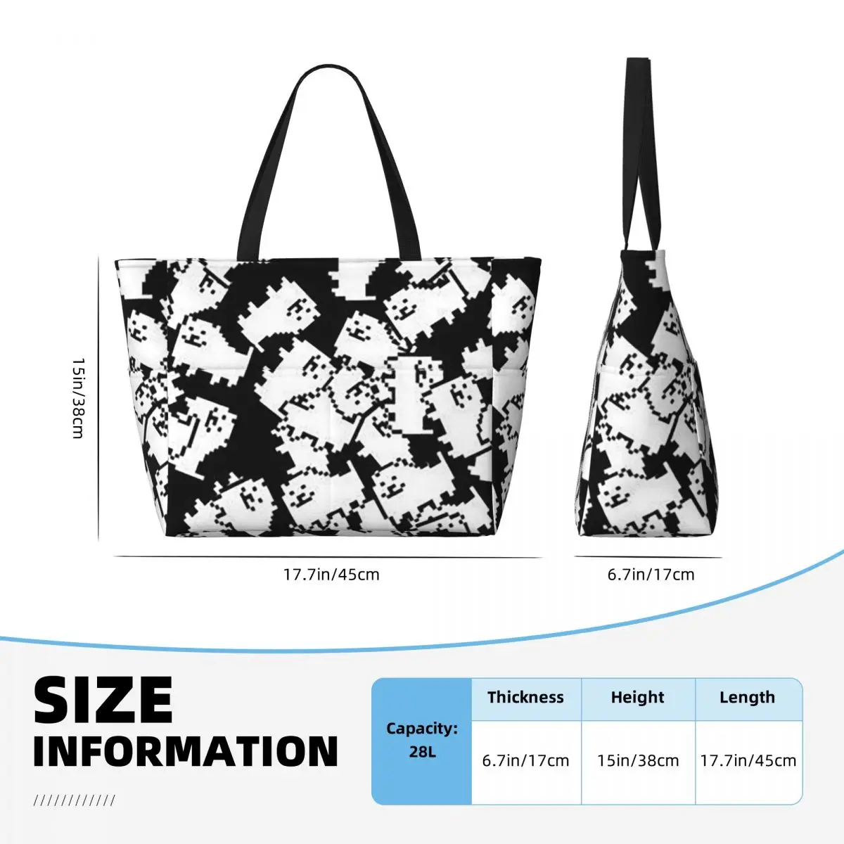 Bolsa de playa Undertale Annoy - Yoga Fitness Video reseña y precio
