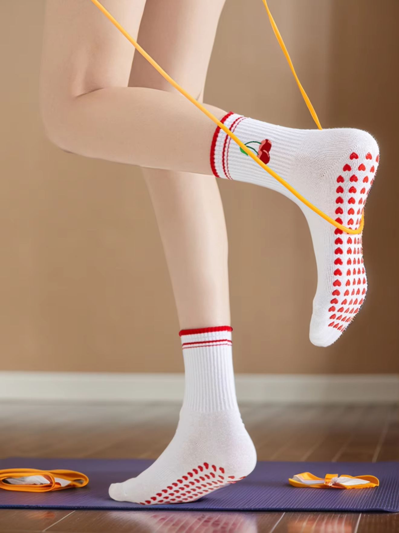 1 Par de Calcetines Profesiona - Yoga & Fitness Classes By Niharika Zirakpur Reviews reseña y precio